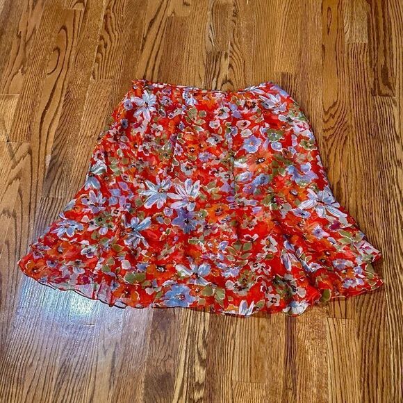 Worth Flirty Floral Skirt - Picture 2 of 3